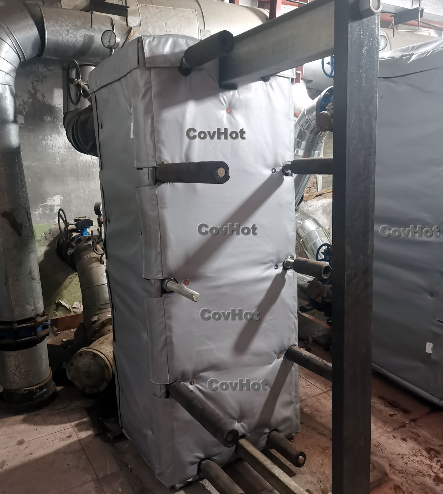 可拆卸板式<a href=http://m.jskjpub.com/e/tags/?tagname=%E6%8D%A2%E7%83%AD%E5%99%A8%E4%BF%9D%E6%B8%A9 target=_blank class=infotextkey>換熱器保溫</a>套