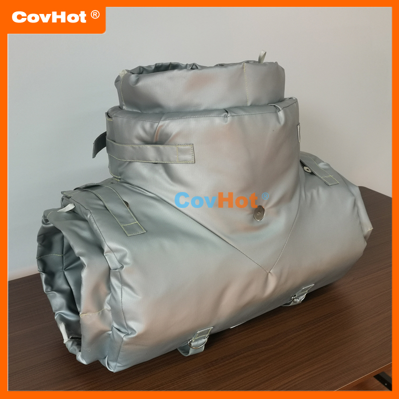 柔性可拆卸蒸汽截止閥門保溫套,科好特品牌,節(jié)能降耗